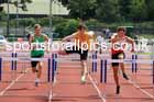 Mens Under-17s 100 metres hurdles, 2023 Northern Under-13s, Under-15s and Under-17s, Middlesbrough.  Photo: David T. Hewitson/Sports for All Pics